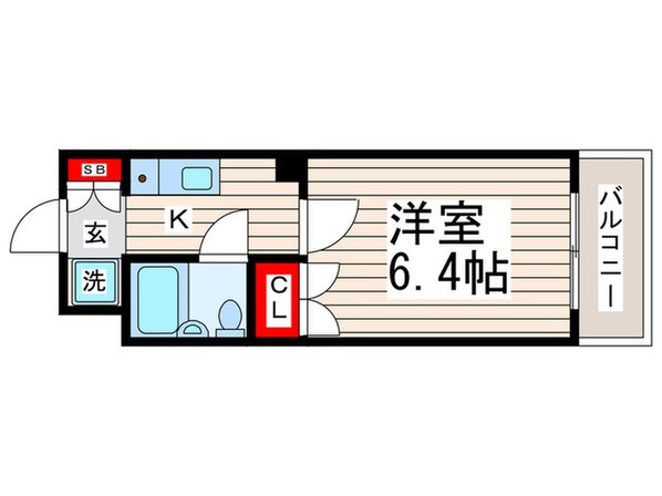 レディ－スＨＡＹＡＳＨＩの物件間取画像